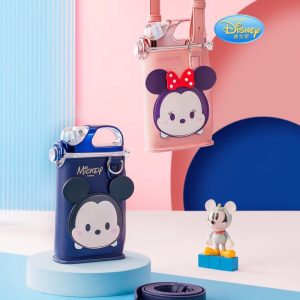 BOTOL MINUM ANAK DENGAN SEDOTAN BAHAN TRITAN 380ML BPA FREE DISNEY FROZEN ELSA