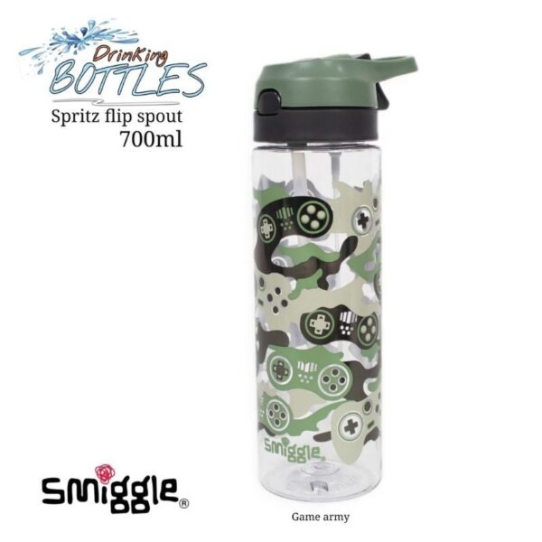 Botol Smiggle Spritz Flip Spout Spray / Botol Minum 700ml Sport Bottle