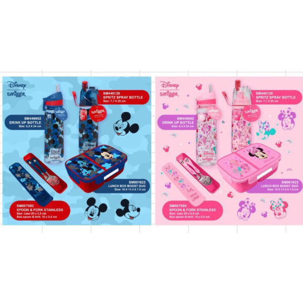 Botol Smiggle Spritz Flip Spout Spray / Botol Minum 700ml Sport Bottle