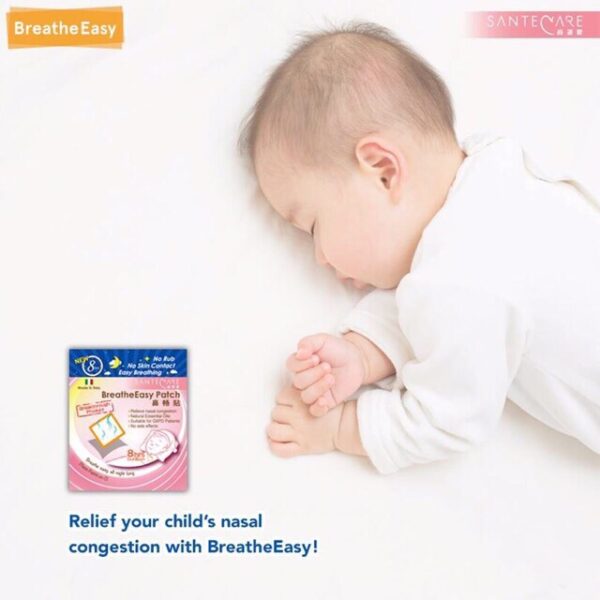 Breatheeasy patch SANTE CARE Breath easy patcch santecare baby bayi anak dewasa koyo nafas pelega