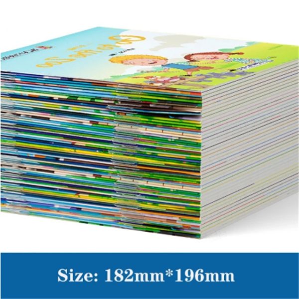 Buku Belajar Baca Bahasa Inggris Anak dengan AUDIO dan VIDIO Story Book for Kids 60pcs