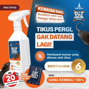 Cairan Pengusir Tikus Tidak Beracun Tahan 6 Bulan 1x semprot / Rat Repellent RACOON bay rat bay ratt bayratt