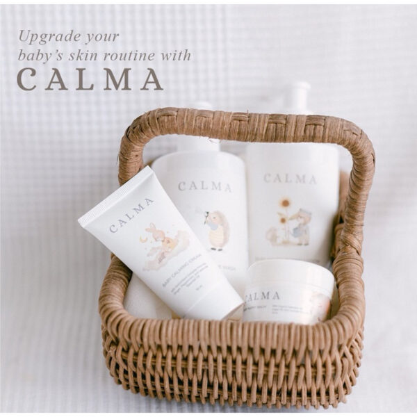 Calma Baby Comforting Calendula Oil 100ml Calma Baby Moisturizing Lotion 250ml Calma Baby Top To Toe Wash 250ml Calma Baby Calming Cream 50ml Calma Baby Nappy Balm 50ml Calma Baby Gentle Foaming Hand soap 250ml