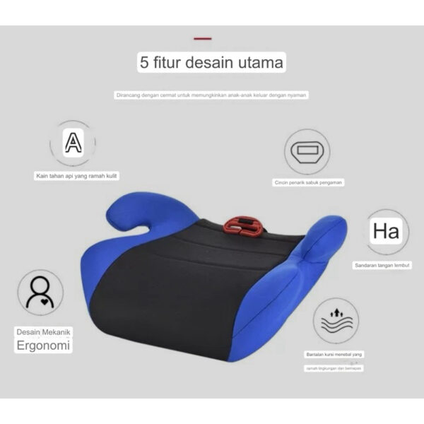 car seat baby booster jok mobil anak/dudukan anak/kursi tambahan anak dimobil