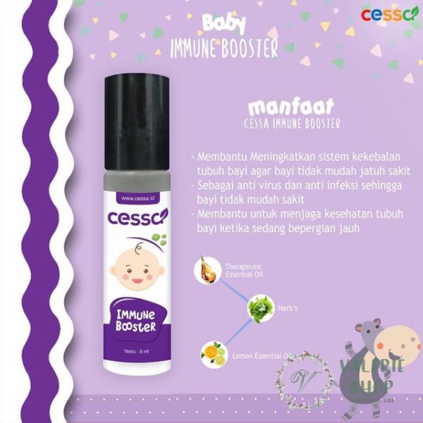 Cessa Baby cessa kids immune booster cough flu fever drop bugs away lenire cessa bayi cessa anak