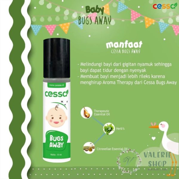 Cessa Baby cessa kids immune booster cough flu fever drop bugs away lenire cessa bayi cessa anak