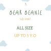 COTTON CUB BEAR BEANIE COTTONCUB BEAR BEANIE TOPI BERUANG ANAK