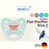 Dentistar Flat Shield Pacifier Size 2 day