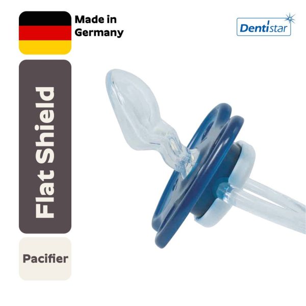 Dentistar Flat Shield Pacifier Size 2 day