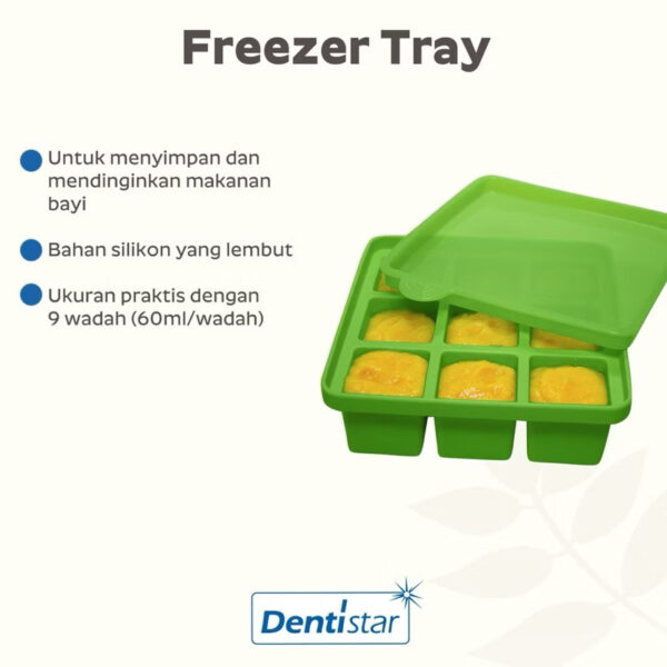 Dentistar Freezer Tray & POT / mpasi container / baby food storage / tempat simpan makanan