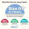 Dentistar Pacifier Size 0 (0-2 Bulan)