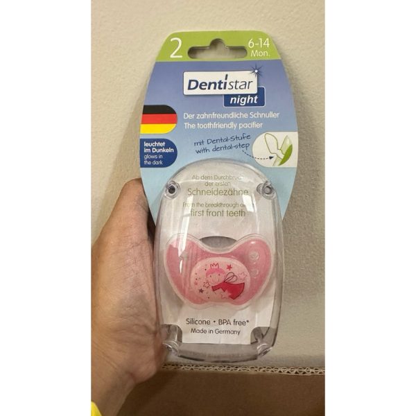 Dentistar Pacifier Size 2 - Night (6-14 Bulan)