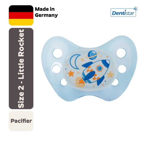 Dentistar Pacifier Size 2 - Night (6-14 Bulan)