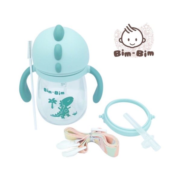 dino-botol-minum-anak-bahan-tritan-plastik-bening-2 Dino Botol minum anak bahan Tritan (plastik bening seperti kaca) 240 ml - 360 ml Food grade