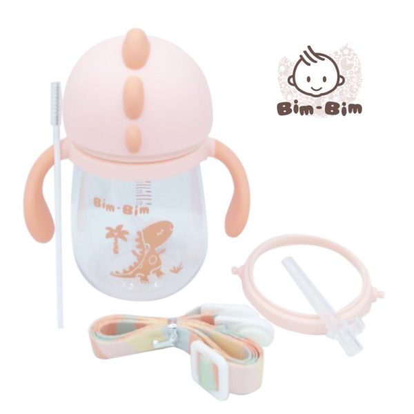 dino-botol-minum-anak-bahan-tritan-plastik-bening-4 Dino Botol minum anak bahan Tritan (plastik bening seperti kaca) 240 ml - 360 ml Food grade