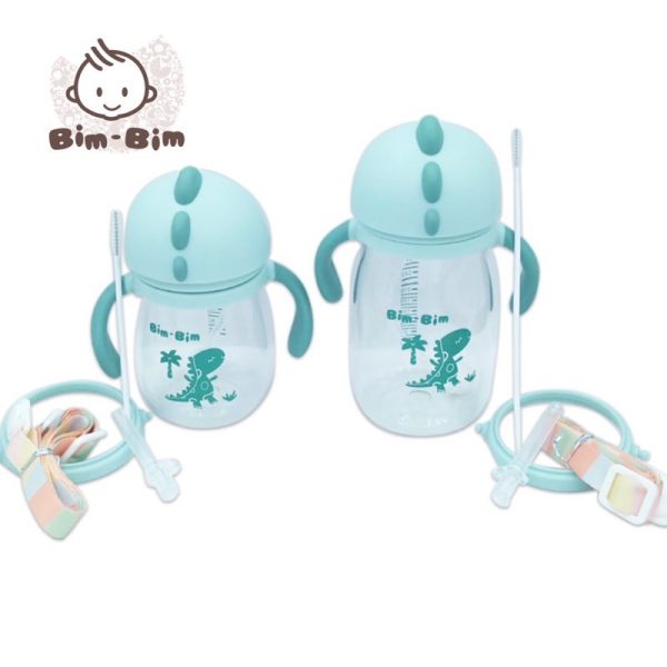 dino-botol-minum-anak-bahan-tritan-plastik-bening Dino Botol minum anak bahan Tritan (plastik bening seperti kaca) 240 ml - 360 ml Food grade
