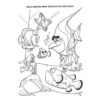 Disney Pixar Colouring Book Nemo Avenger Pinokio