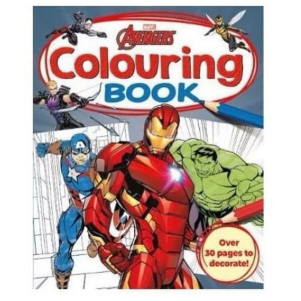 Disney Pixar Colouring Book Nemo Avenger Pinokio