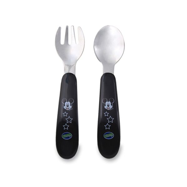 Disney Sendok Garpu Fork and Spoon Stainless Mickey Minnie Lusty Bunny