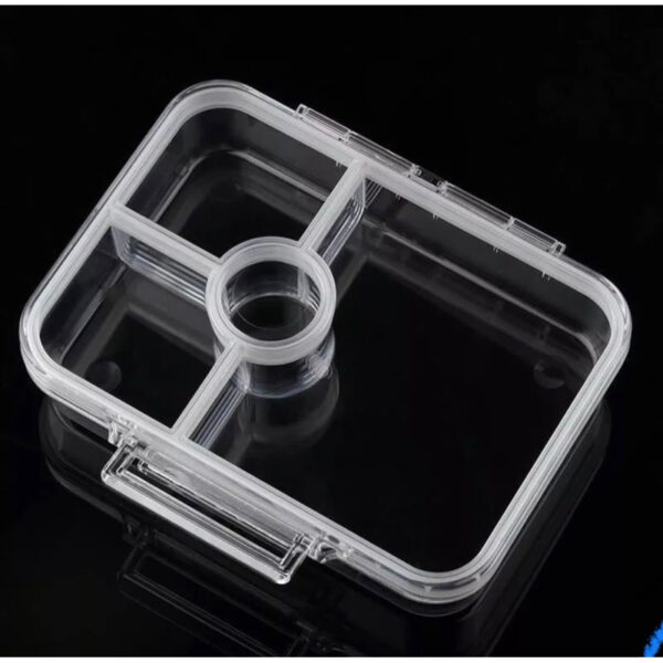 Transparant Bento Box (Tritan Luncbox Transparant) - Kotak Makan Atau Bekal Anak dan Dewasa Bon Todd Hawaii Lunch Box