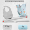 DISPOSABLE BIB/PREMIUM CELEMEK ANAK/BAYI APRON SEKALI PAKAI  HANDUK AIR LIUR /MAKAN ANTI RIBET TAHAN AIR DAN MENCEGAH RUAM