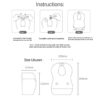 DISPOSABLE BIB/PREMIUM CELEMEK ANAK/BAYI APRON SEKALI PAKAI  HANDUK AIR LIUR /MAKAN ANTI RIBET TAHAN AIR DAN MENCEGAH RUAM