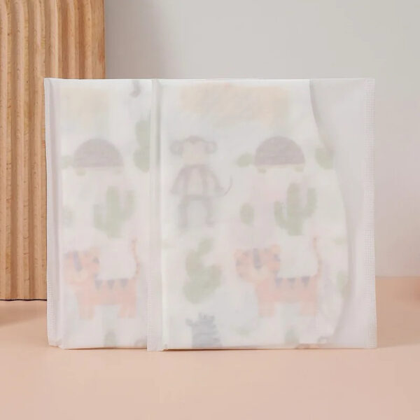 DISPOSABLE BIB/PREMIUM CELEMEK ANAK/BAYI APRON SEKALI PAKAI  HANDUK AIR LIUR /MAKAN ANTI RIBET TAHAN AIR DAN MENCEGAH RUAM