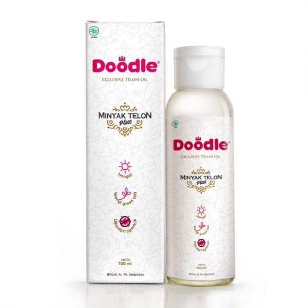 Doodle Exclusive telon oil Greentea minyak telon plus bayi anak wangi