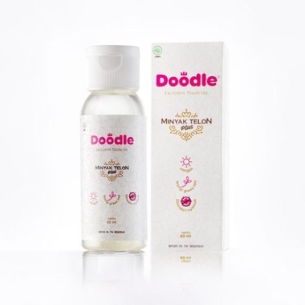 Doodle Exclusive telon oil Greentea minyak telon plus bayi anak wangi