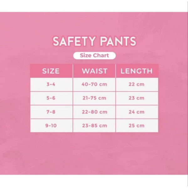DouxandDolce Safety Pants Celana Ketat Anak Perempuan Organic Viscose DOUX DOLCE