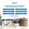 DR.BROWN'S Natural Baby Wipes Wet Tissue Baby Tisu Basah Dr.Brown