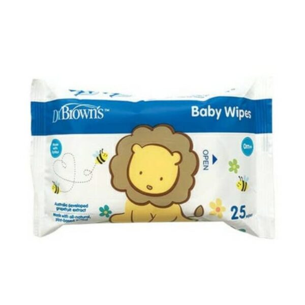 DR.BROWN'S Natural Baby Wipes Wet Tissue Baby Tisu Basah Dr.Brown