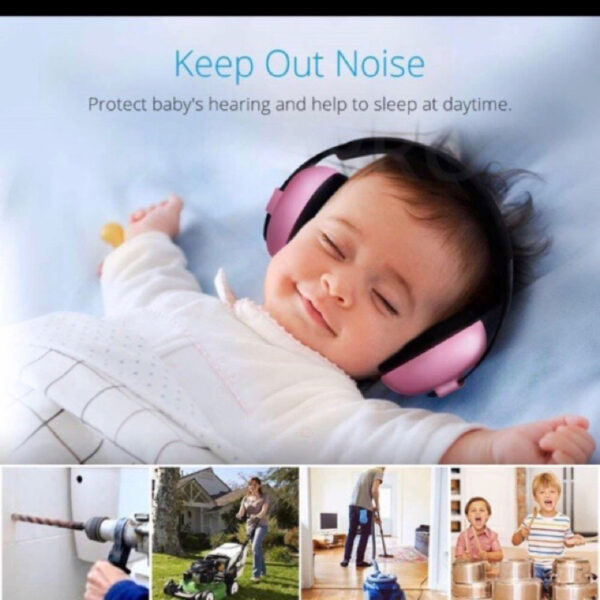 Earmuffs Children Baby Protection Ear Muff Noise Reduction - Peredam Kebisingan Telinga Anak