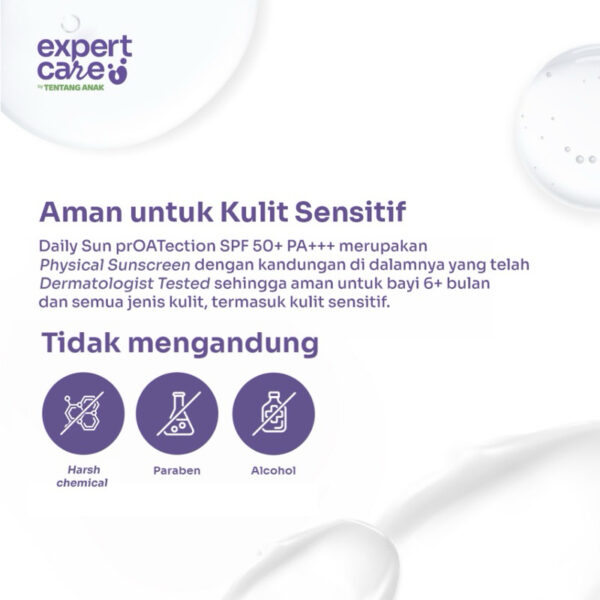Expert Care Physical Sunscreen SPF 50+ PA+++ | Sunscreen Anak & Bayi