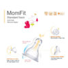 Farlin Silky Nipple Standard Neck - Dot Botol Susu Bayi Farlin MomFit Nipple Standard neck