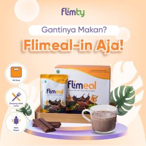 Flimeal meal replacement Rendah Kalori Flimeal by Flimty