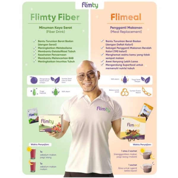 Flimeal meal replacement Rendah Kalori Flimeal by Flimty