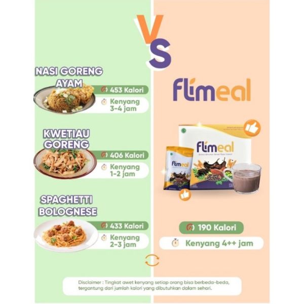 Flimeal meal replacement Rendah Kalori Flimeal by Flimty