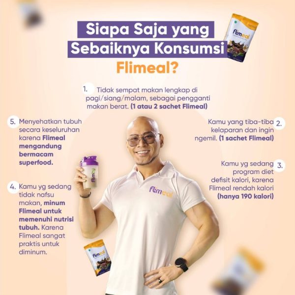 Flimeal meal replacement Rendah Kalori Flimeal by Flimty