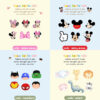 Food Picks Tusukan Bento Acrylic Disney Princess Marvel bento lunch box akrilik