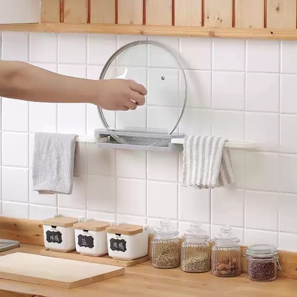 gantungan Multi Fungsi Rak handuk Dapur Sandal XIEJIA Gantungan Sandal Handuk sepatu Multifungsi Tanpa Bor Hanger Kamar mandi