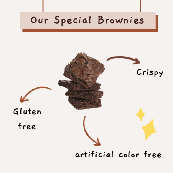 Gogofield Crunchy Brownie Buttery Chocolate 50gr / Brownies Krispi Gluten Free