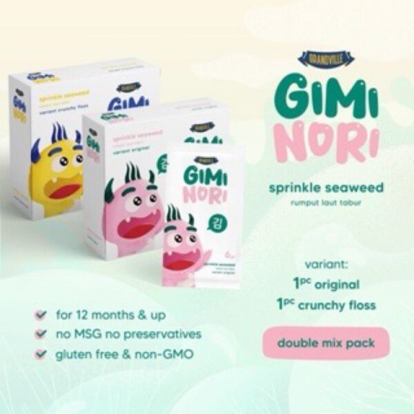 Grandville Abon Sapi Crunchy 100gr Grandville Abon Ayam Crunchy 100gr gimi nori