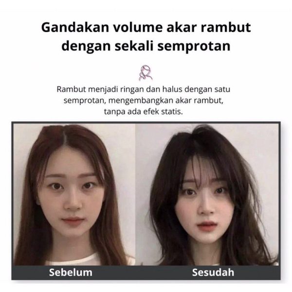 Hair Spray Oil Control Fluffy Hair Dry Shampoo 150 ML Semprotan Rambut Kering