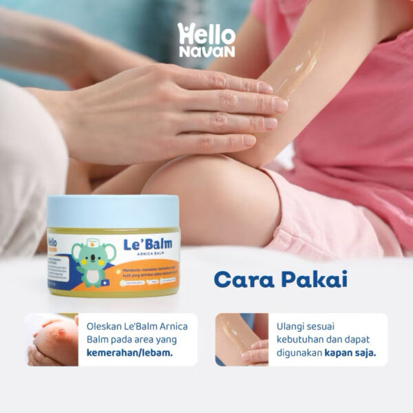 Hello Navan Le'Balm Arnica Balm salep memar anak