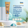 Hello Navan Sunsparkle Protector SPF 45 PA+++ adalah sunscreen anak fisik Physical Sunscreen