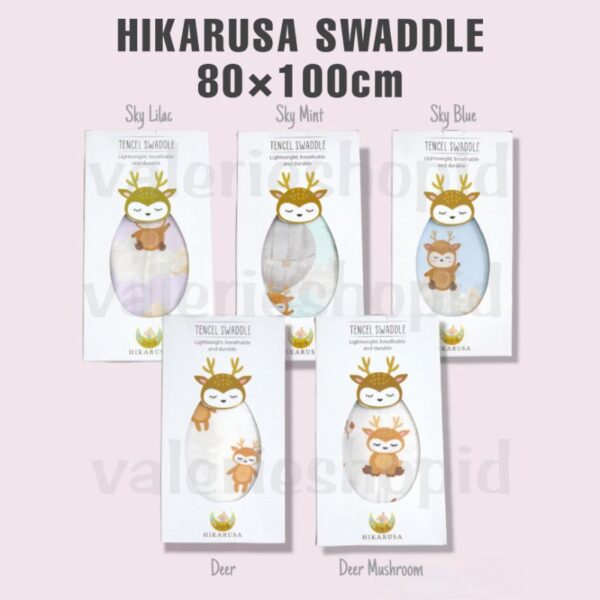Hikarusa Baby Swaddle Bedong Bayi Hikaru tencel Bedong