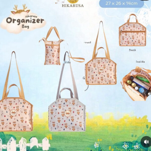 Hikarusa Bag - Tas Hikarusa School Bag Hikaru Lunch bag Hikaru Diaper Bag