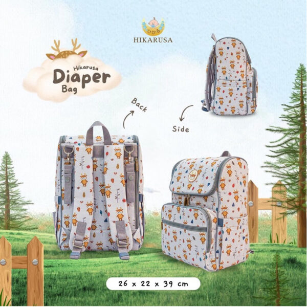 Hikarusa Bag - Tas Hikarusa School Bag Hikaru Lunch bag Hikaru Diaper Bag