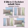 Hikarusa Bantal Guling Dewasa Adult Series Hikaru Pillow Bolster Tencel